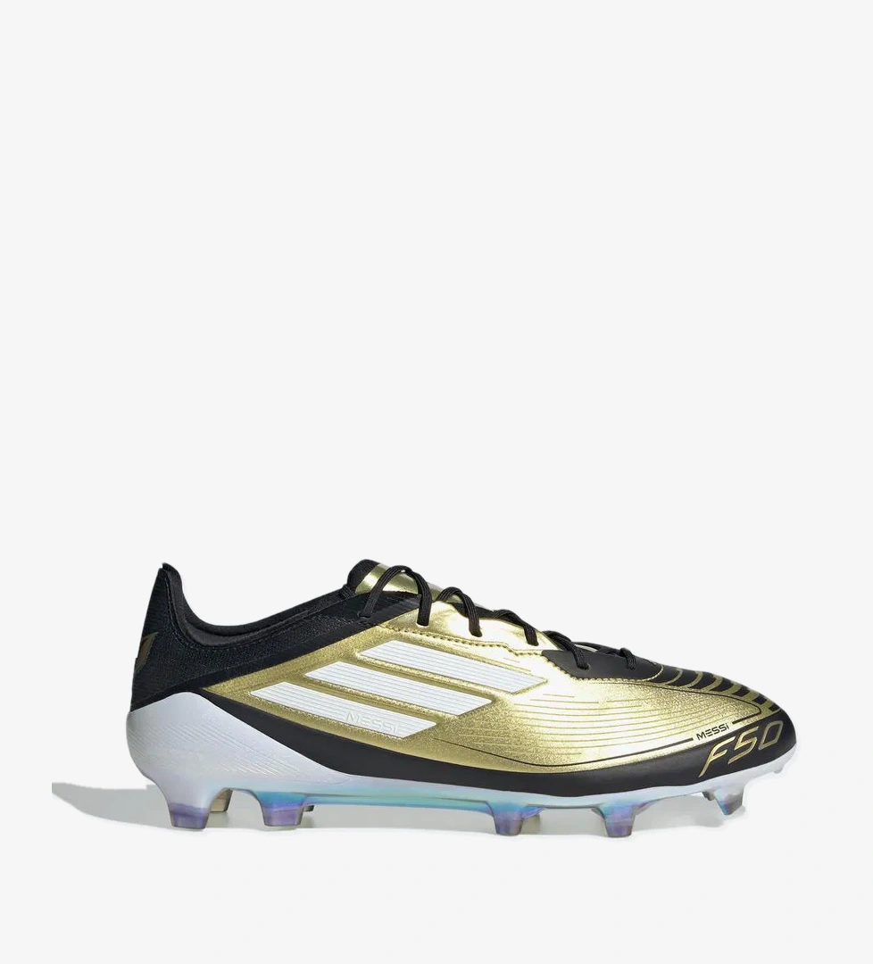adidas F50 Elite Fg Messi Erkek Sarı Çim Saha Kramponu - Görsel 1