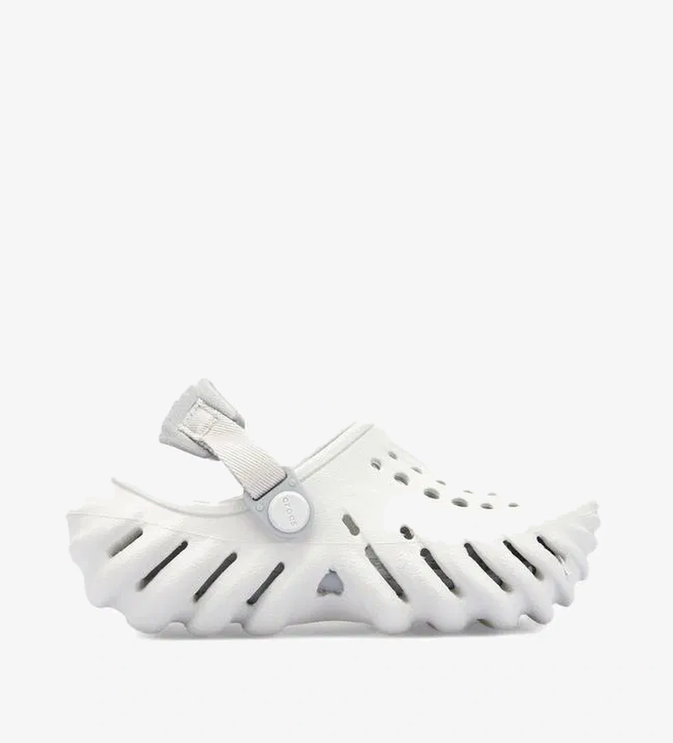 Crocs Echo Clog Çocuk Gri Terlik