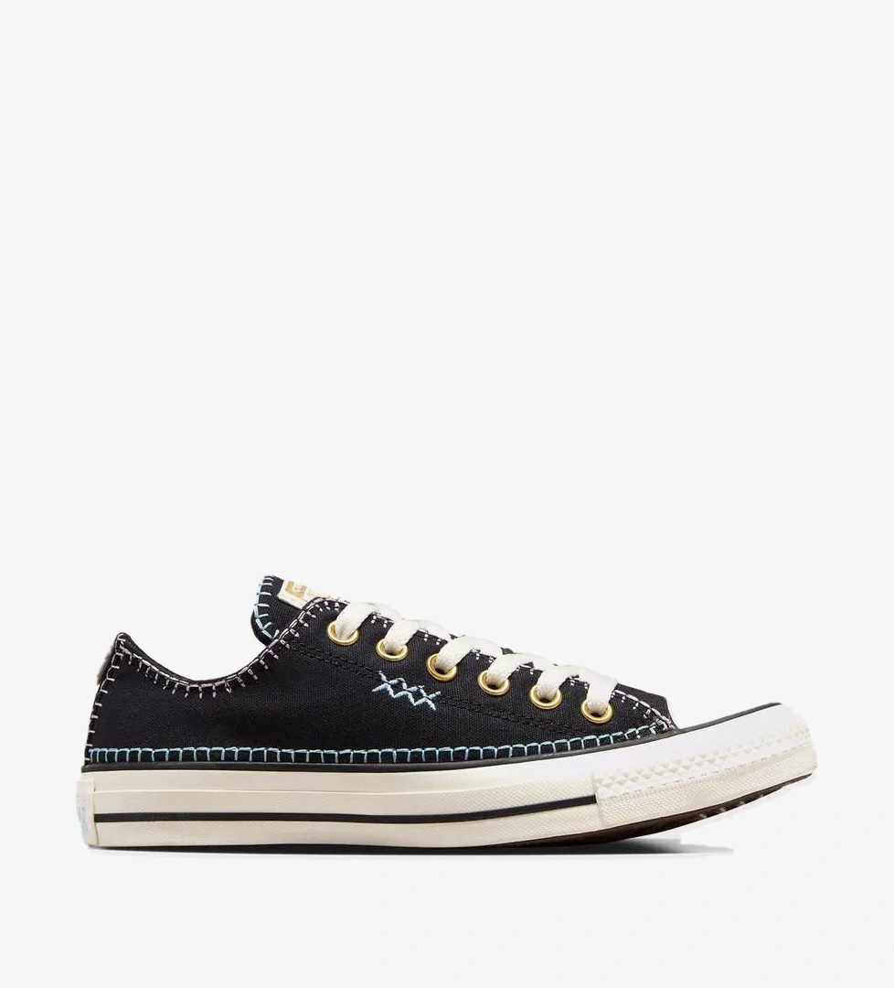 Converse Chuck Taylor All Star Grid Unisex Siyah Sneaker - Görsel 1