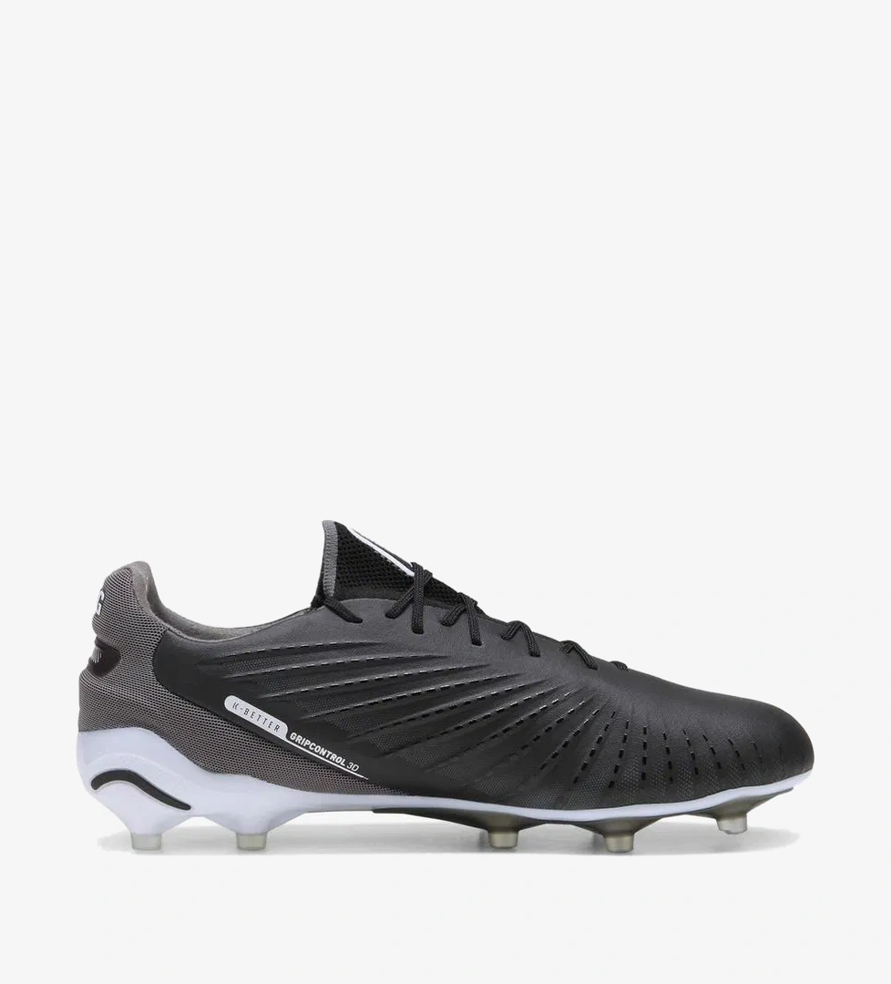 Puma King Ultimate FG/AG Erkek Siyah Çim Saha Kramponu - Görsel 1
