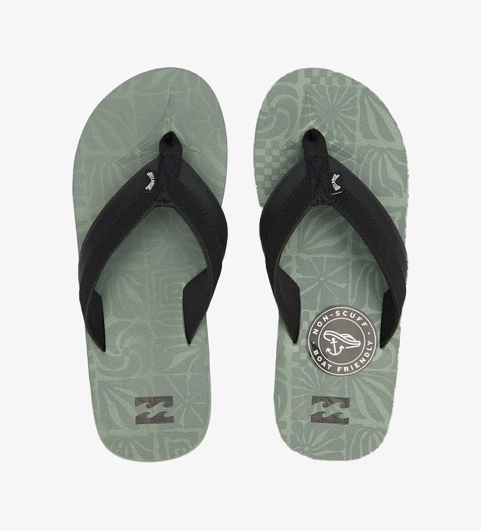 Billabong Billabong All Day Impact Print Erkek Yeşil Terlik model görseli