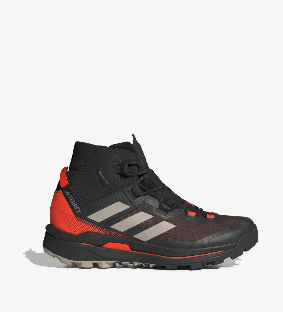 adidas Terrex Skychaser Tech Mid Gore-Tex Erkek Siyah Outdoor Ayakkabı - Görsel 1