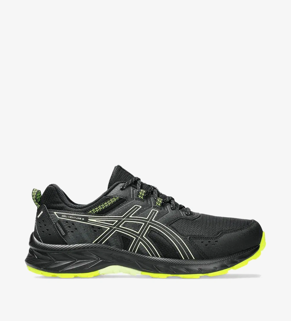 Asics Gel Venture 9 Waterproof Erkek Siyah Koşu Ayakkabısı - Görsel 1