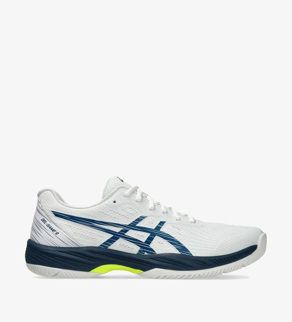Asics Gel Game 9 Erkek Beyaz Tenis Ayakkabısı - Görsel 1