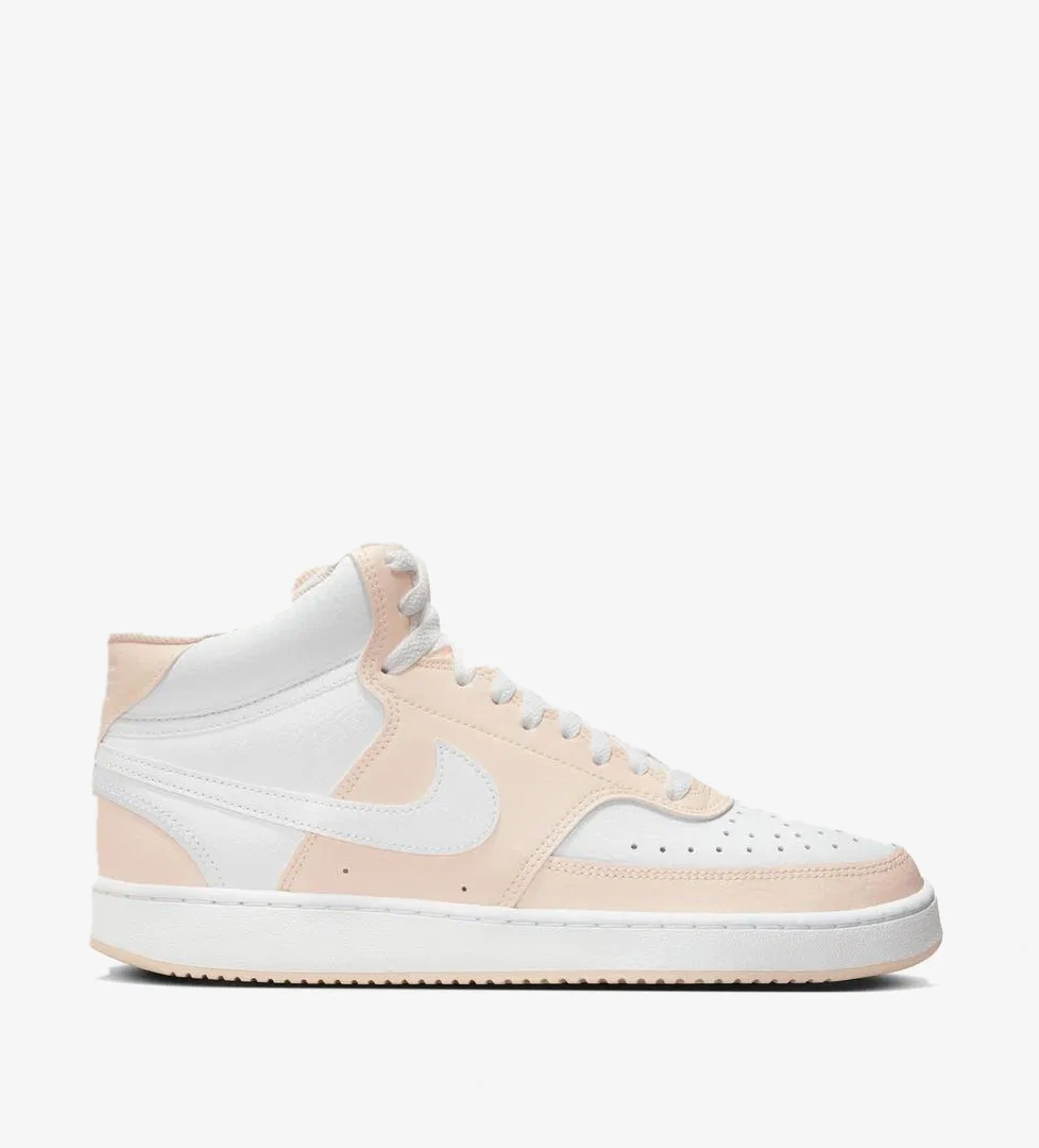 Nike Nike Court Vision Mid Kadın Krem  Spor Ayakkabı model görseli