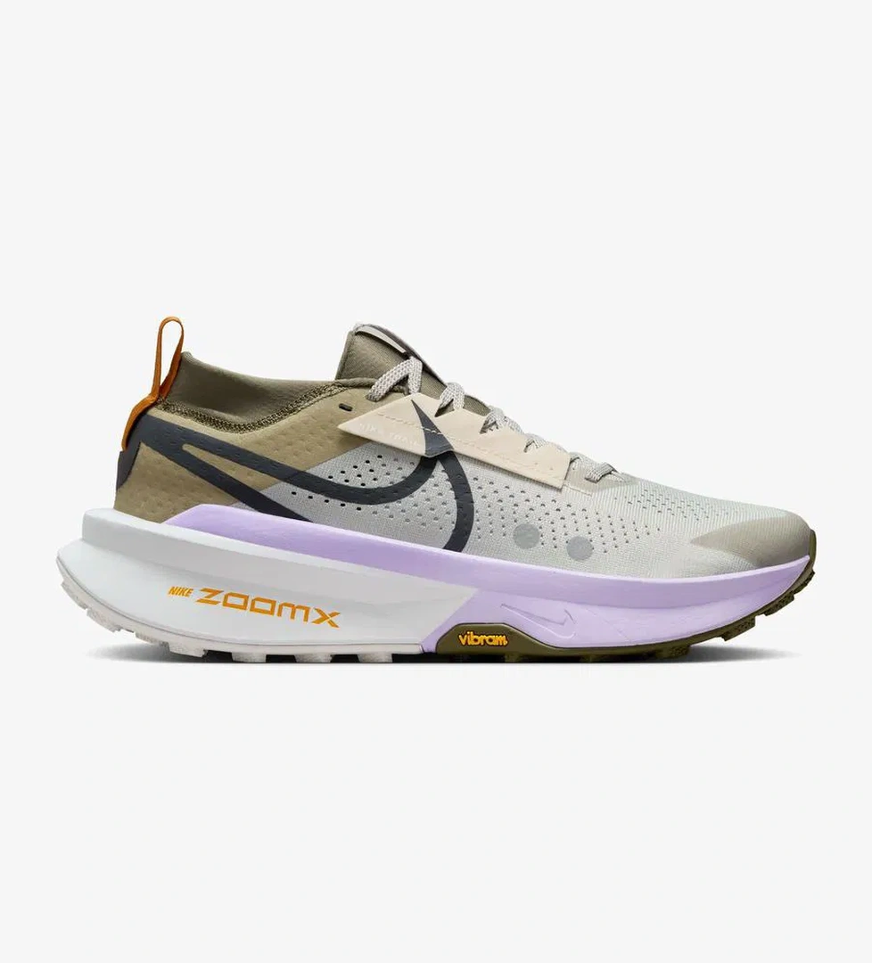 Nike Nike Zoomx Zegama 2 Trail Running Erkek Spor Gri Ayakkabı Koşu Ayakkabısı model görseli