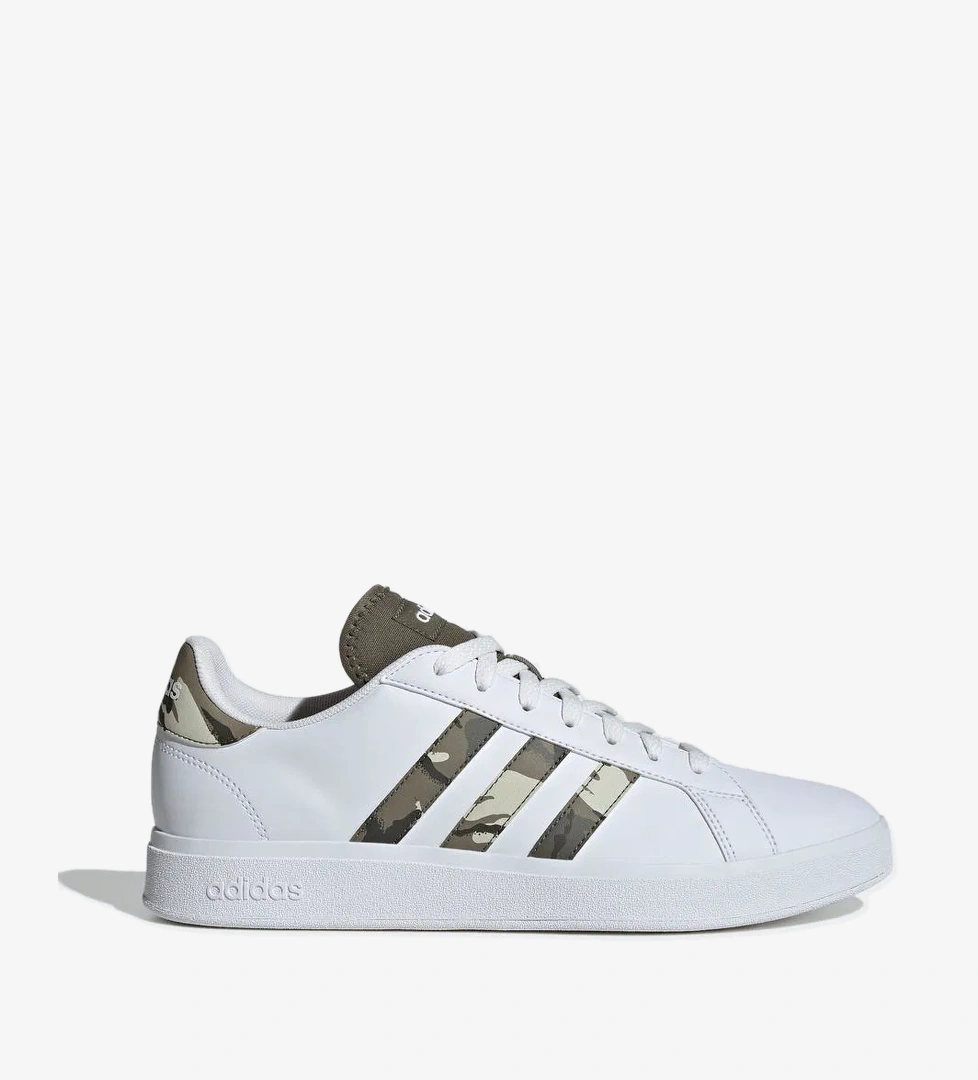 adidas Grand Court Base 2.0 Erkek Beyaz Spor Ayakkabı - Görsel 1