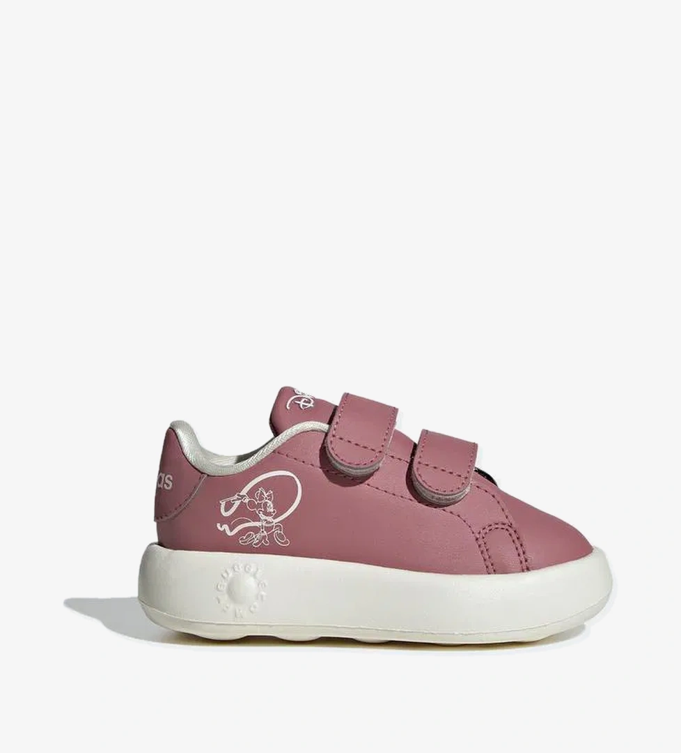adidas X Disney Mickey and Friends Advantage Bebek Mor Günlük Spor Ayakkabı - Görsel 1