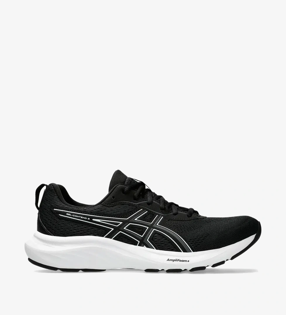 Asics Gel Contend 9 Erkek Siyah Koşu Ayakkabısı