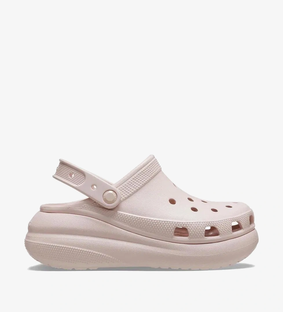 Crocs Classic Crush Clog Unisex Pembe Terlik - Görsel 1