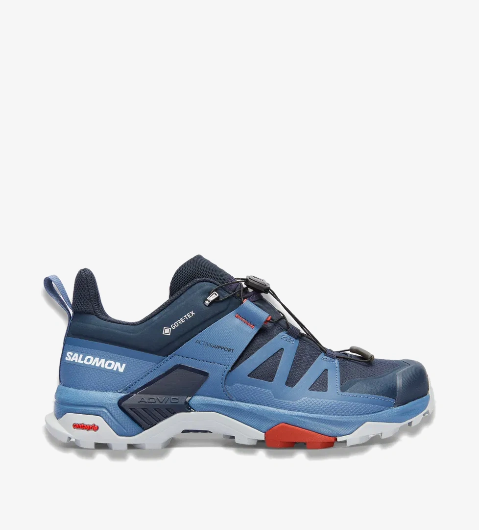 Salomon X Ultra 4 Gore-Tex Erkek Mavi Outdoor Ayakkabı - Görsel 1