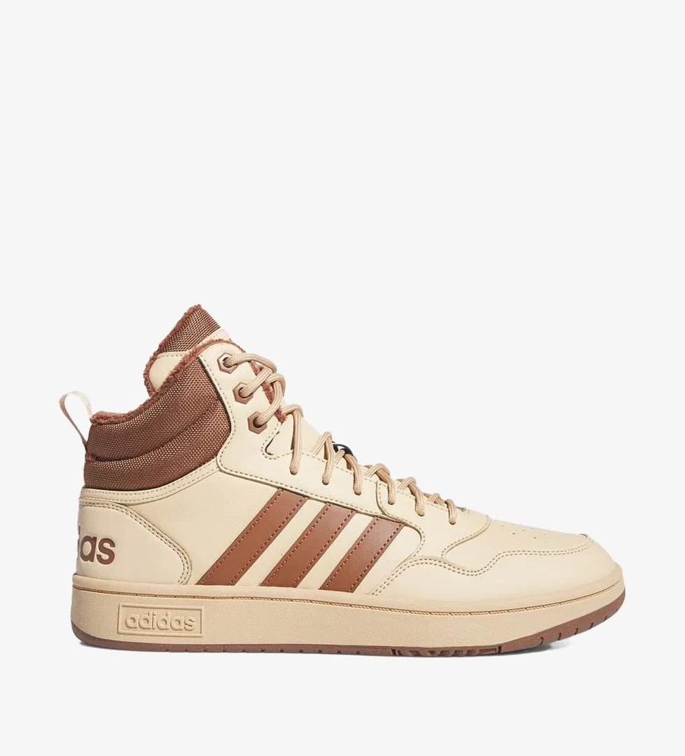 adidas Hoops 3.0 Mid Erkek Krem Spor Ayakkabı - Görsel 1