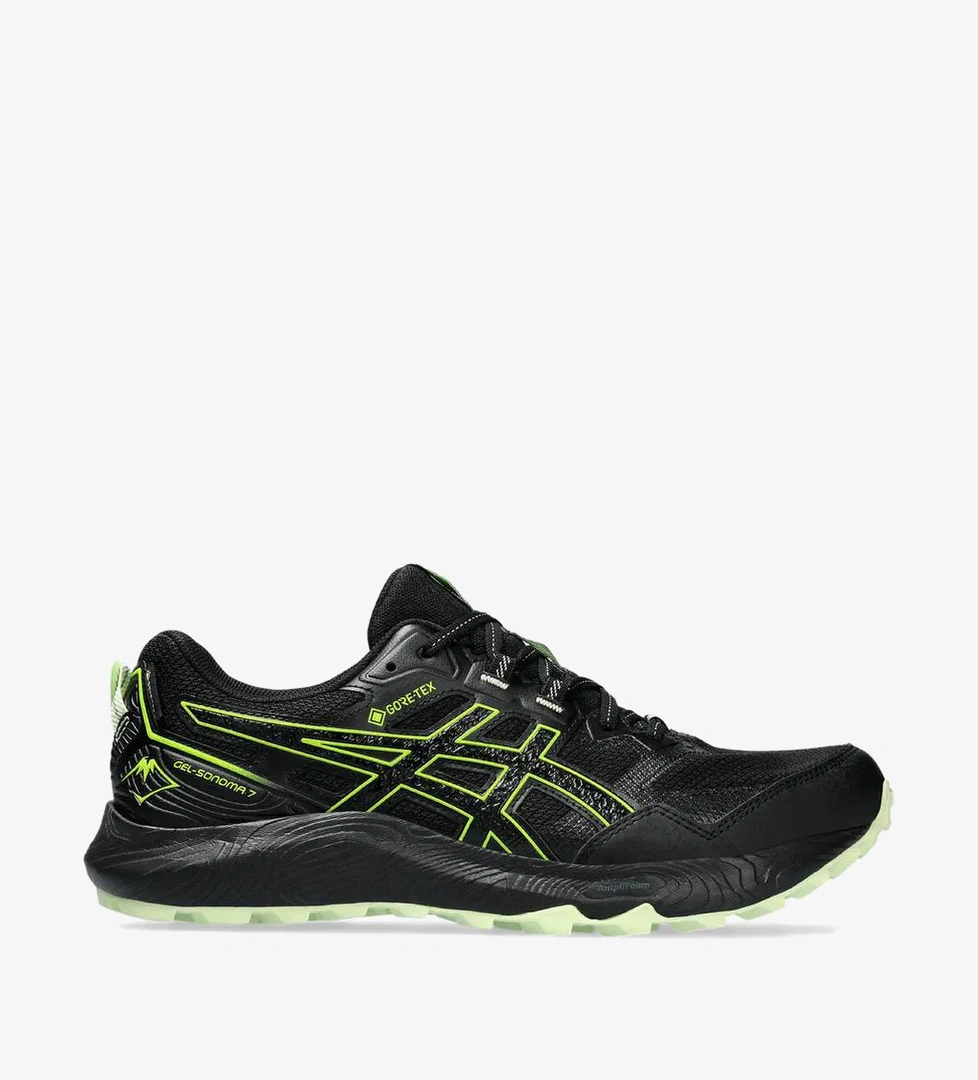 Asics Gel Sonoma 7 Gore-Tex Erkek Siyah Koşu Ayakkabısı - Görsel 1