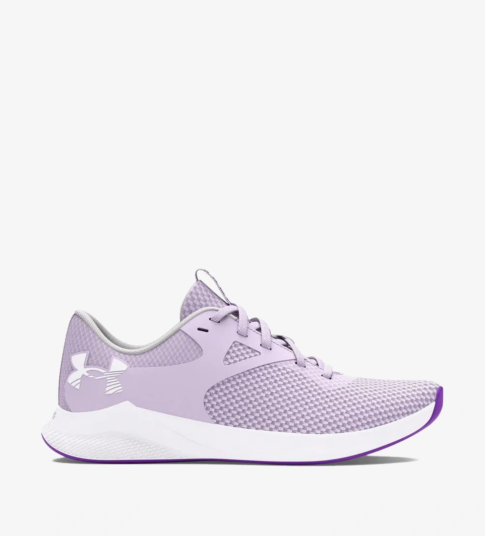 Under Armour Charged Aurora 2 Kadın Mor Antrenman Ayakkabısı - Görsel 1