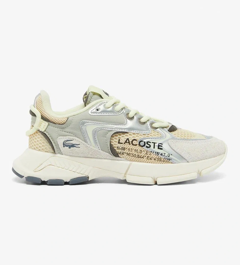 Lacoste L003 Neo Kadın Bej Spor Ayakkabı