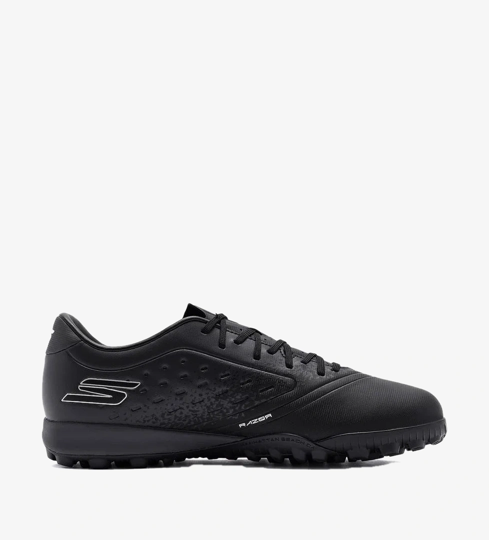 Skechers Razor Gold Tf Erkek Siyah Halı Saha Kramponu