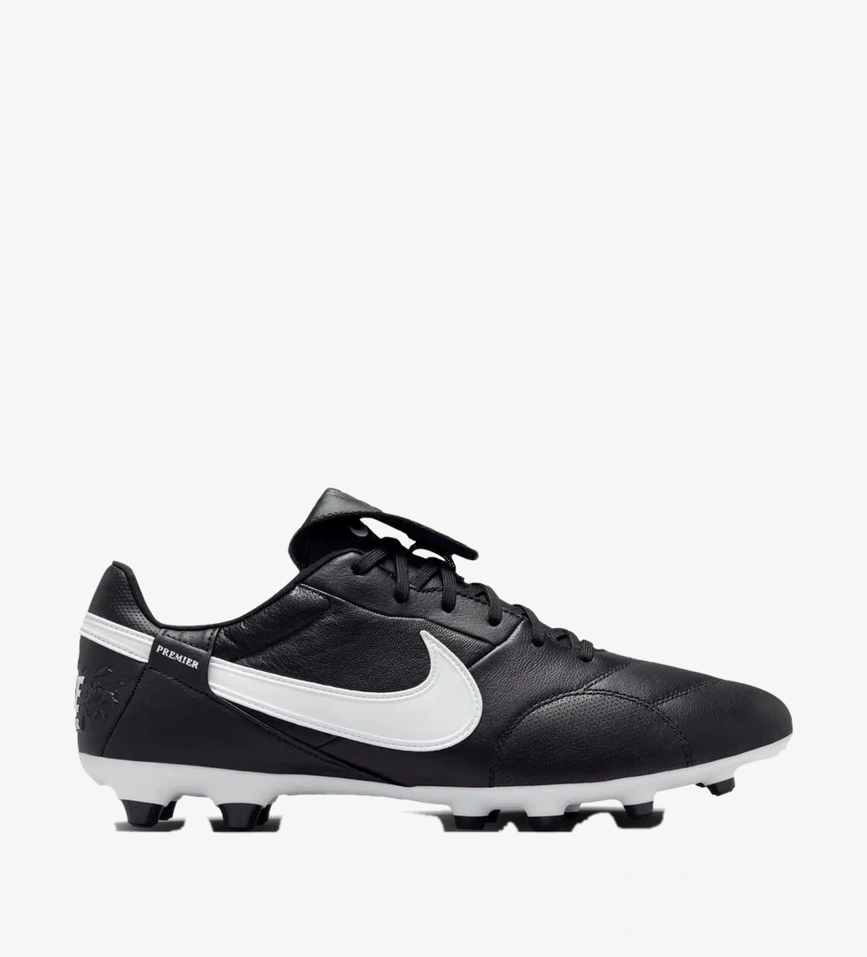 Nike Premier 3 Fg Erkek Siyah Çim Saha Kramponu