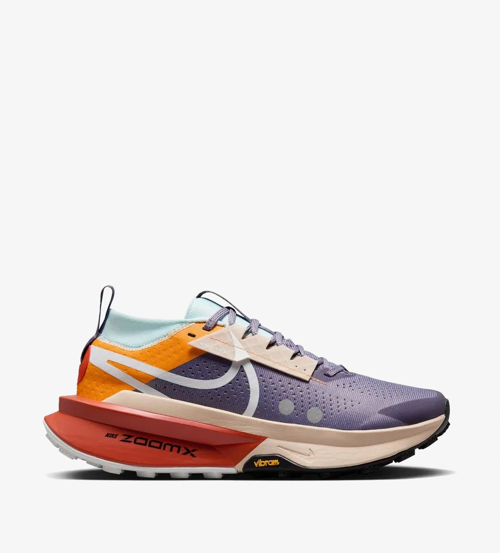 Nike Nike ZoomX Zegama Trail 2 Kadın Mor Koşu Ayakkabısı model görseli