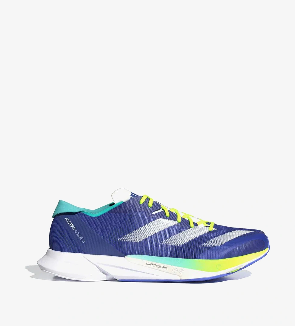 adidas Adizero Adios 8 Erkek Lacivert Koşu Ayakkabısı - Görsel 1