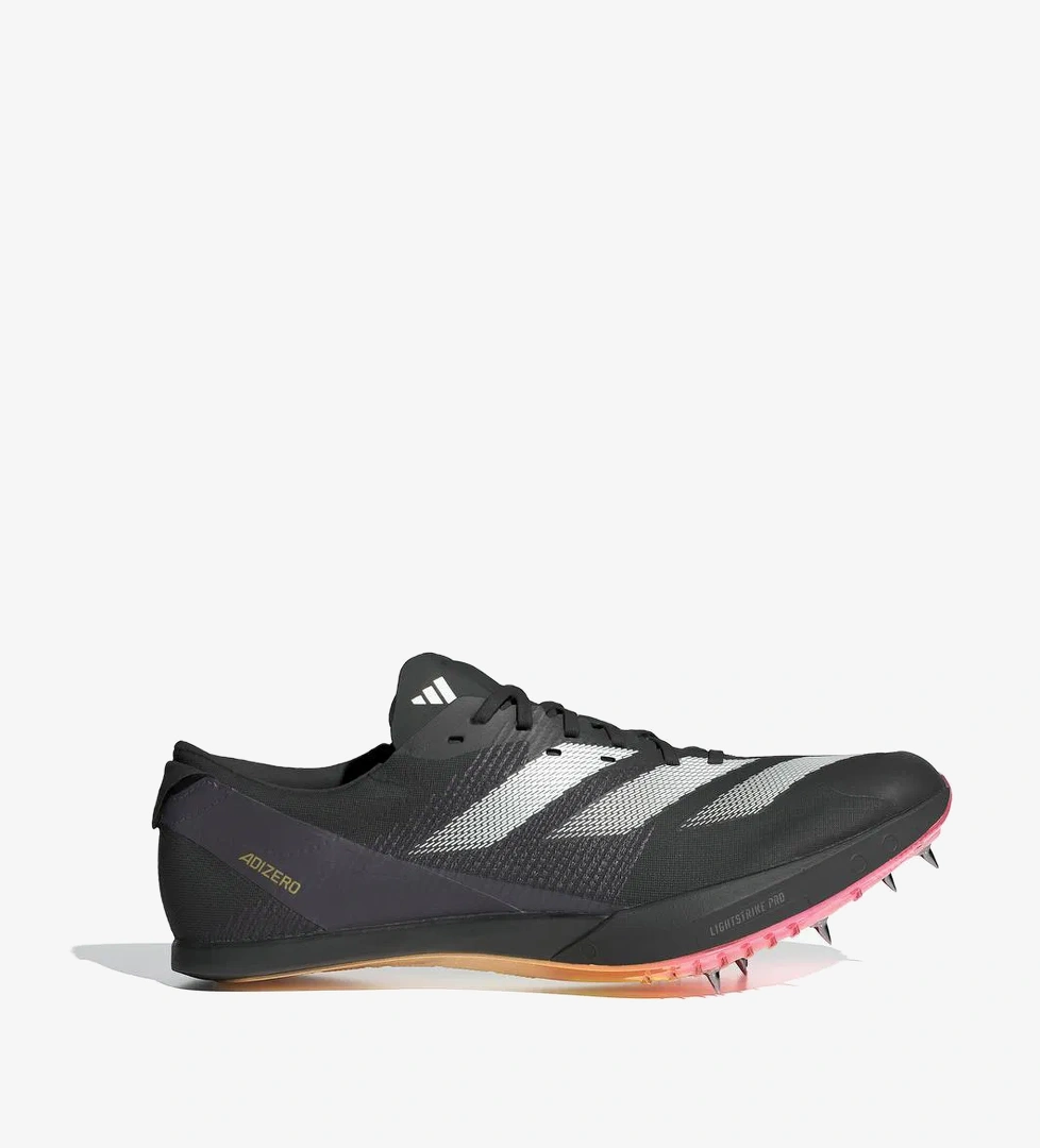 adidas Adizero Finese Unisex Siyah Çivili Atletizm Ayakkabısı - Görsel 1