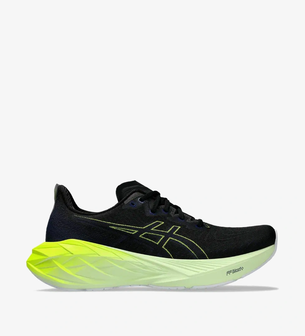 Asics Asics Novablast 4 Erkek Siyah Koşu Ayakkabısı Koşu & Yürüyüş Ayakkabıları | Intersport Siyah - 1. görsel
