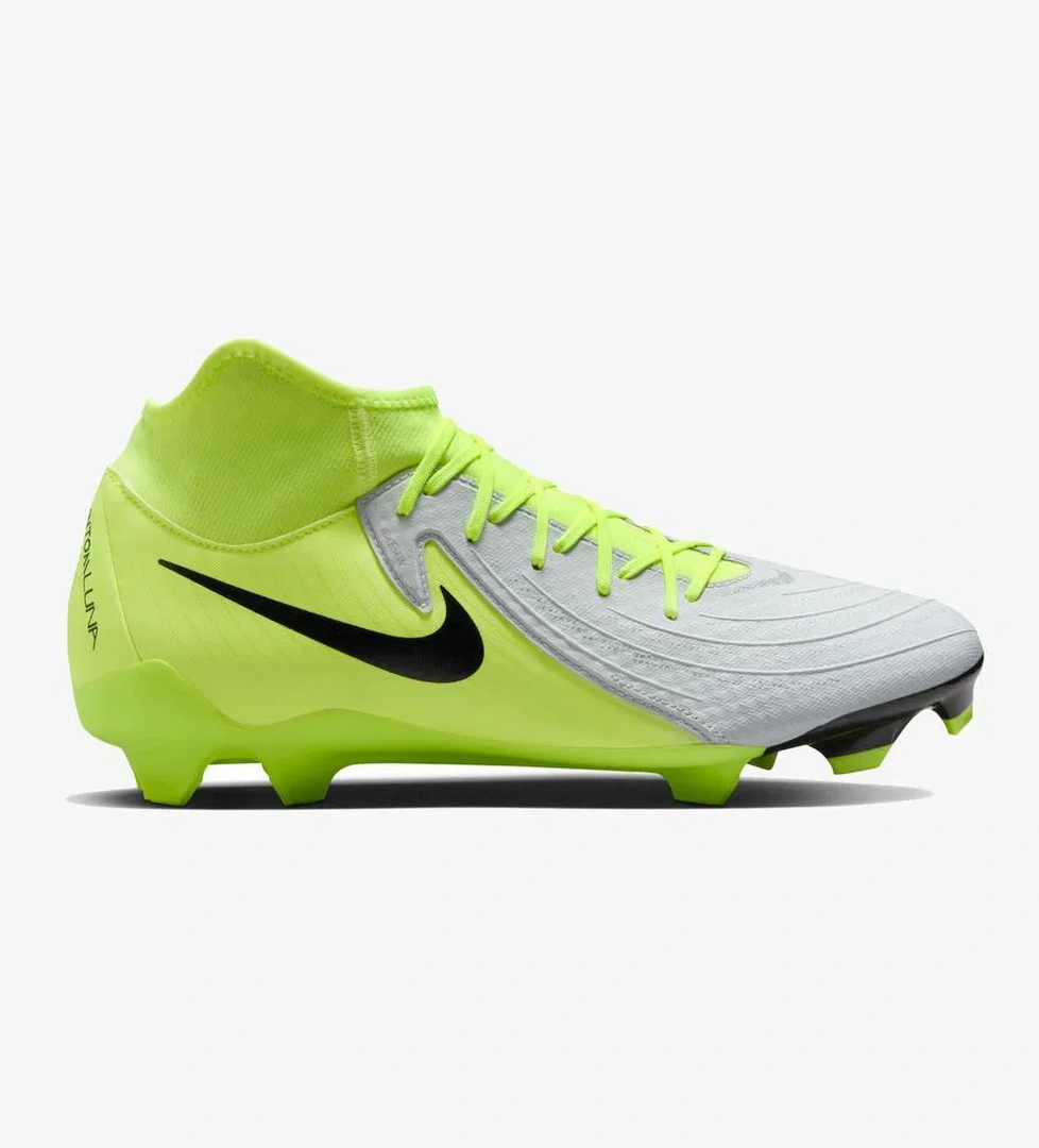 Nike Phantom Luna II Academy Fg/Mg Erkek Sarı Bilekli Çim Saha Kramponu