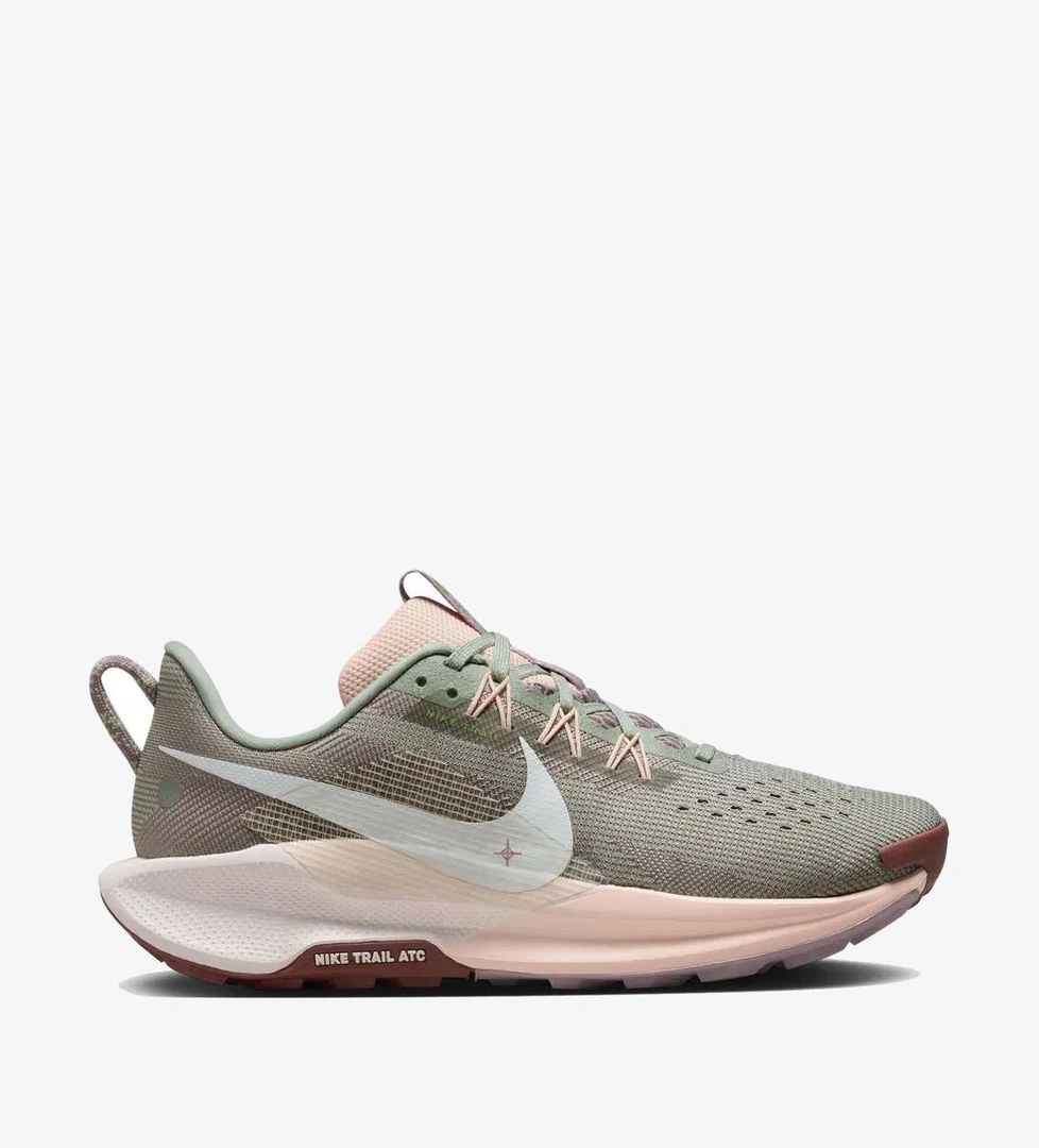 Nike ReactX Pegasus Trail 5 Kadın Yeşil Koşu Ayakkabısı - Görsel 1