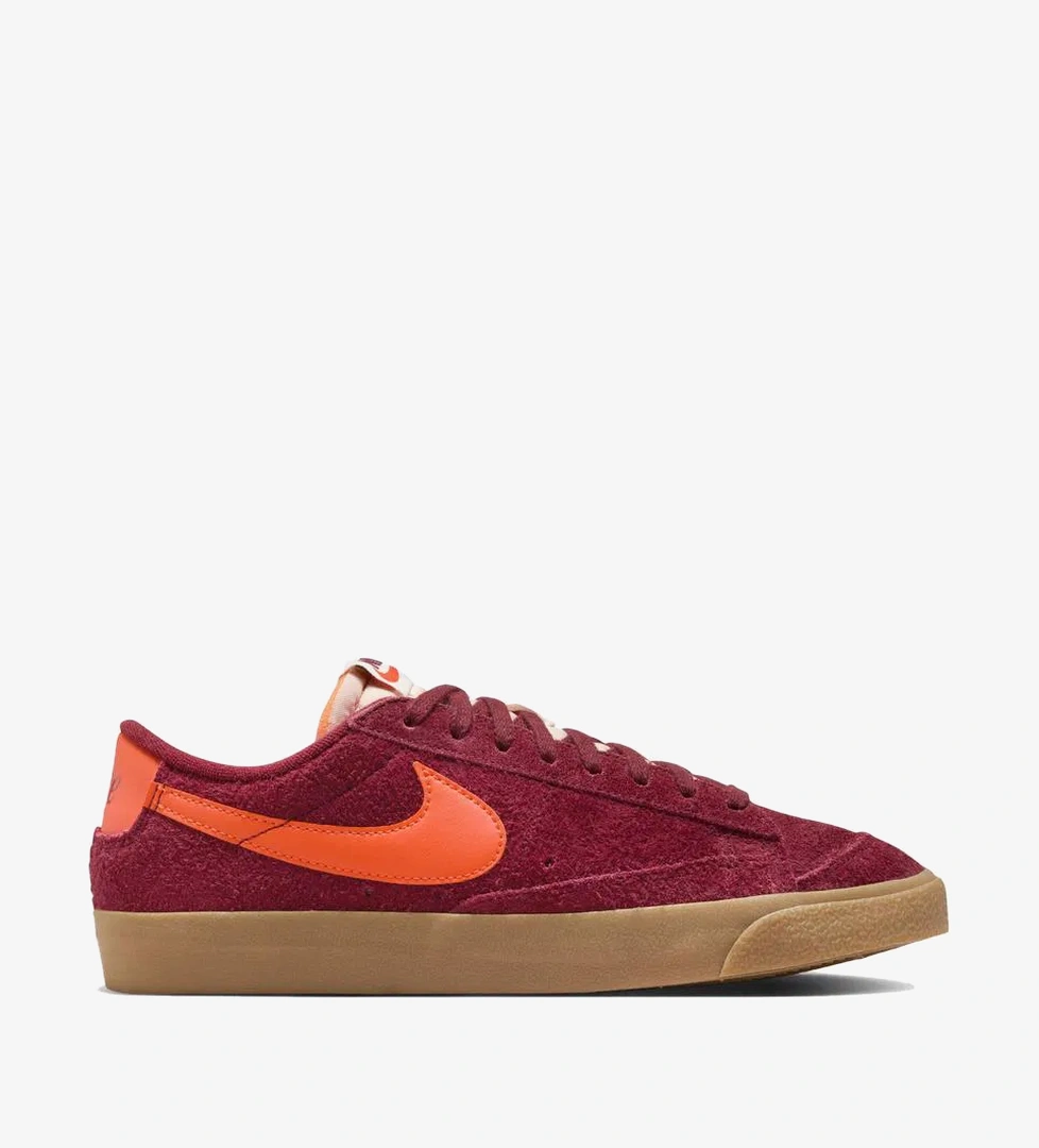 Nike Nike Blazer Low'77 Vintage Kadın Bordo  Spor Ayakkabı model görseli