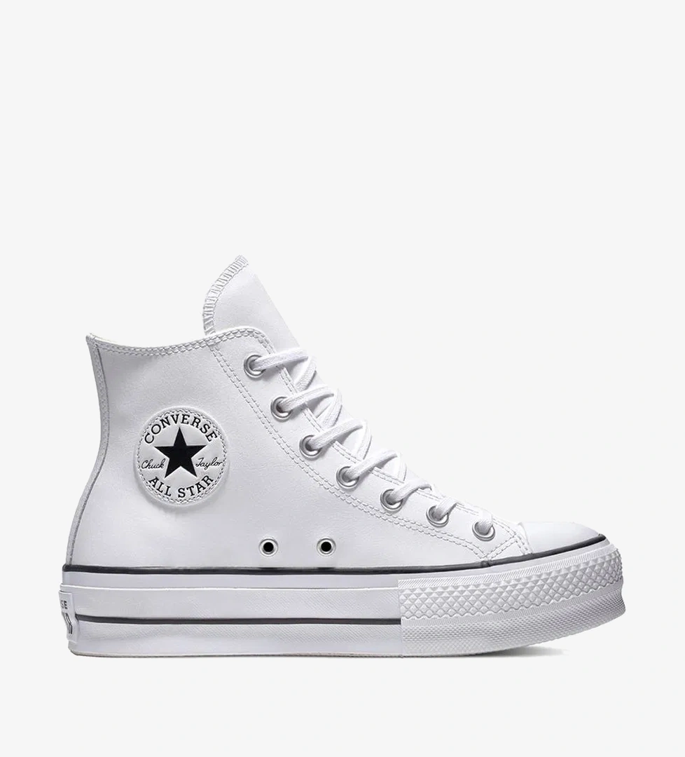 Converse Chuck Taylor All Star Lift Hi Unisex Beyaz Günlük Sneaker