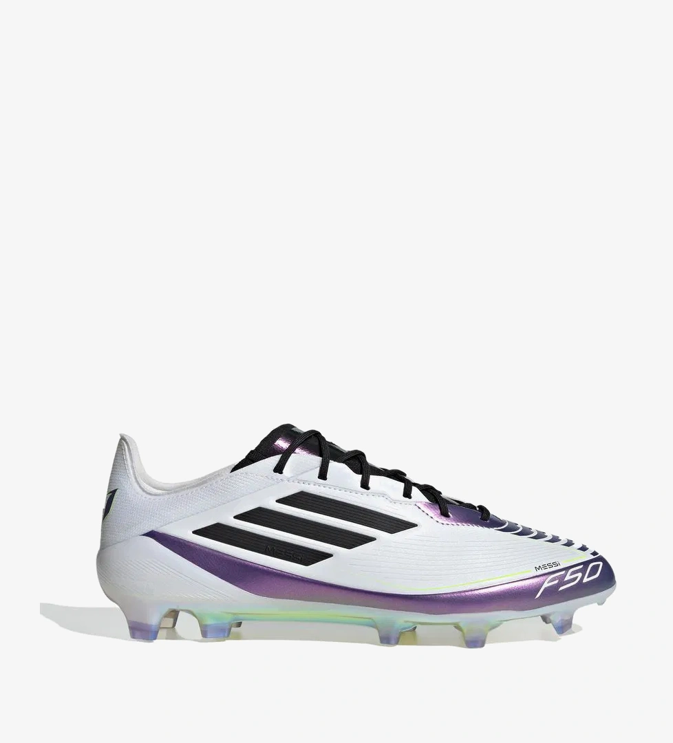 adidas Messi F50 Elite Fg Erkek Beyaz Çim Saha Kramponu