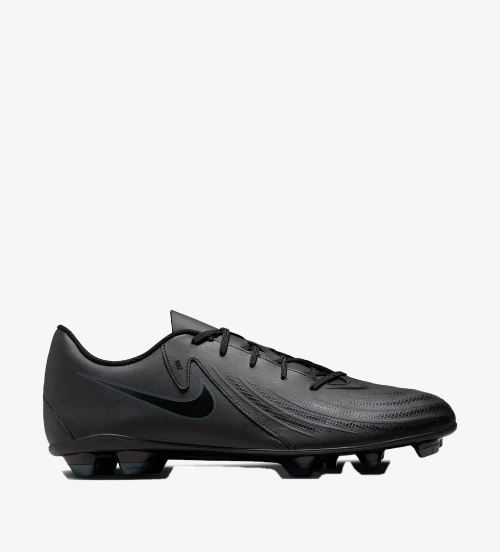 Nike Phantom GX II Club Erkek Siyah Çim Saha Kramponu