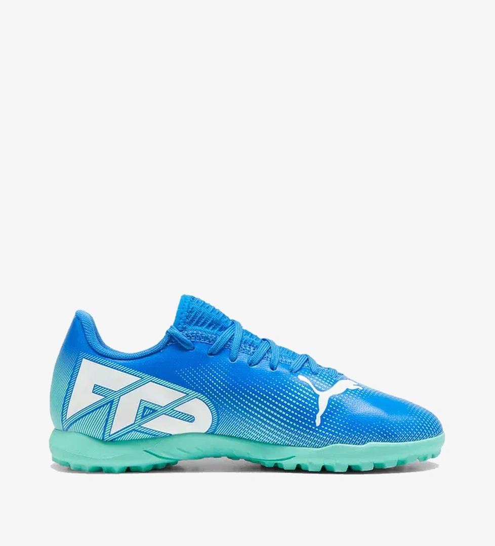 Puma Future Play 7 TT Çocuk Mavi Halı Saha Kramponu - Görsel 1