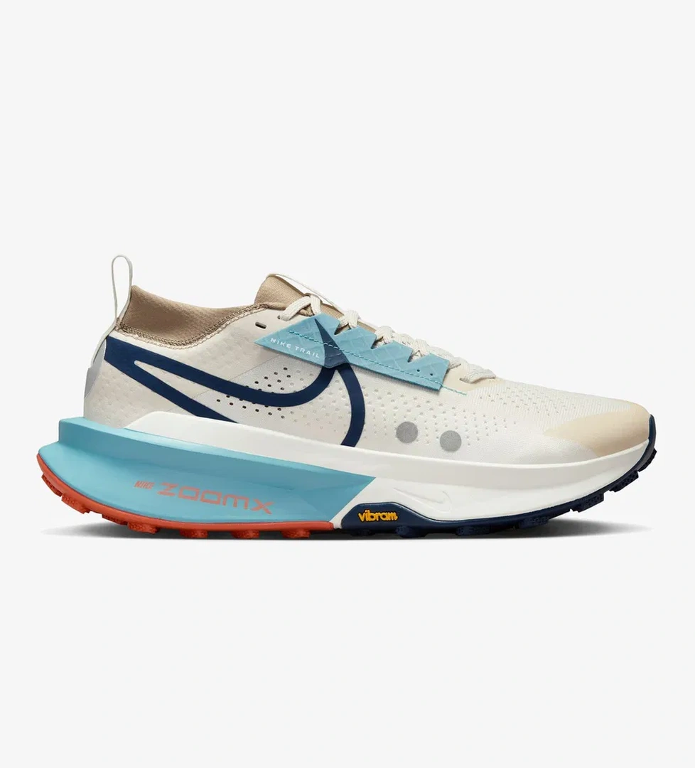 Nike ZoomX Zegama Trail 2 Erkek Beyaz Koşu Ayakkabısı - Görsel 1