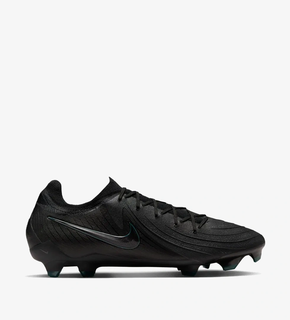 Nike Phantom GX II Fg Erkek Siyah Çim Saha Kramponu - Görsel 1