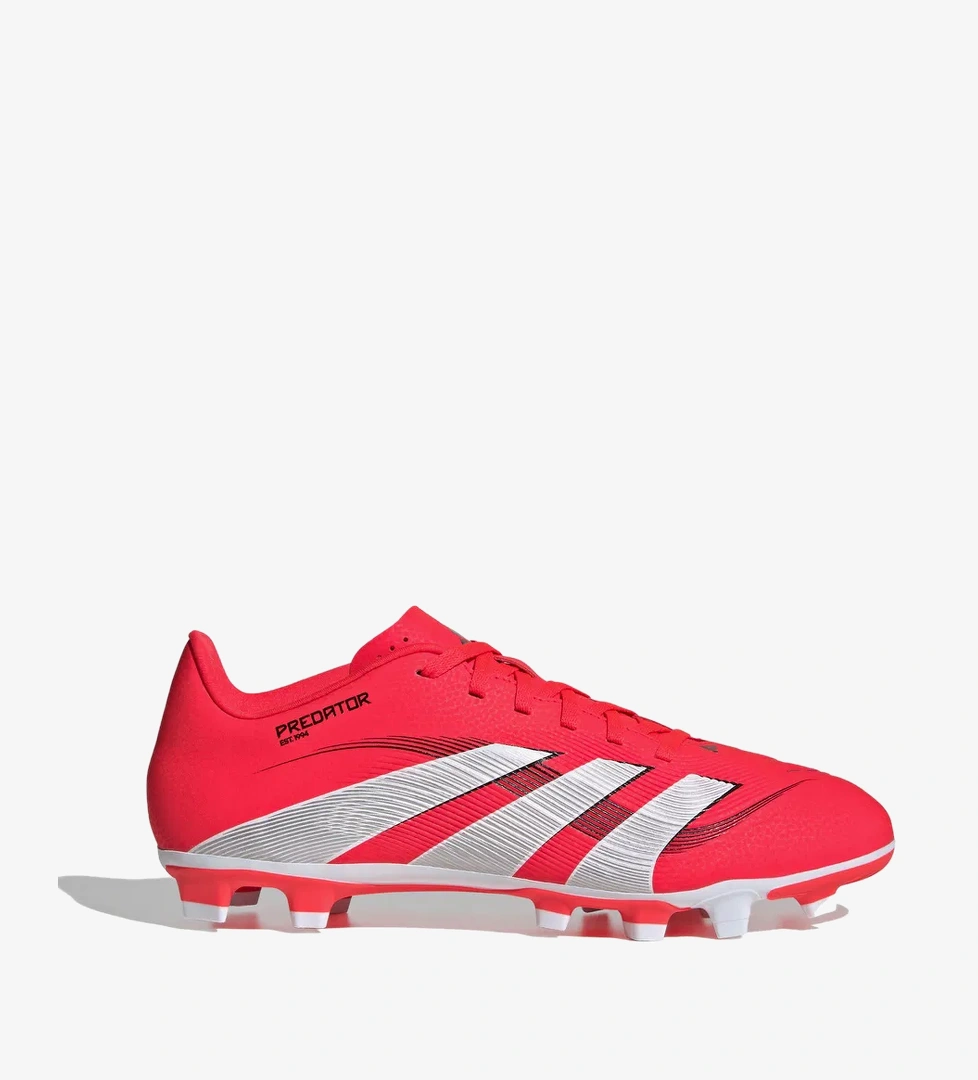 adidas Predator Club Fg Erkek Kırmızı Çim Saha Kramponu - Görsel 1