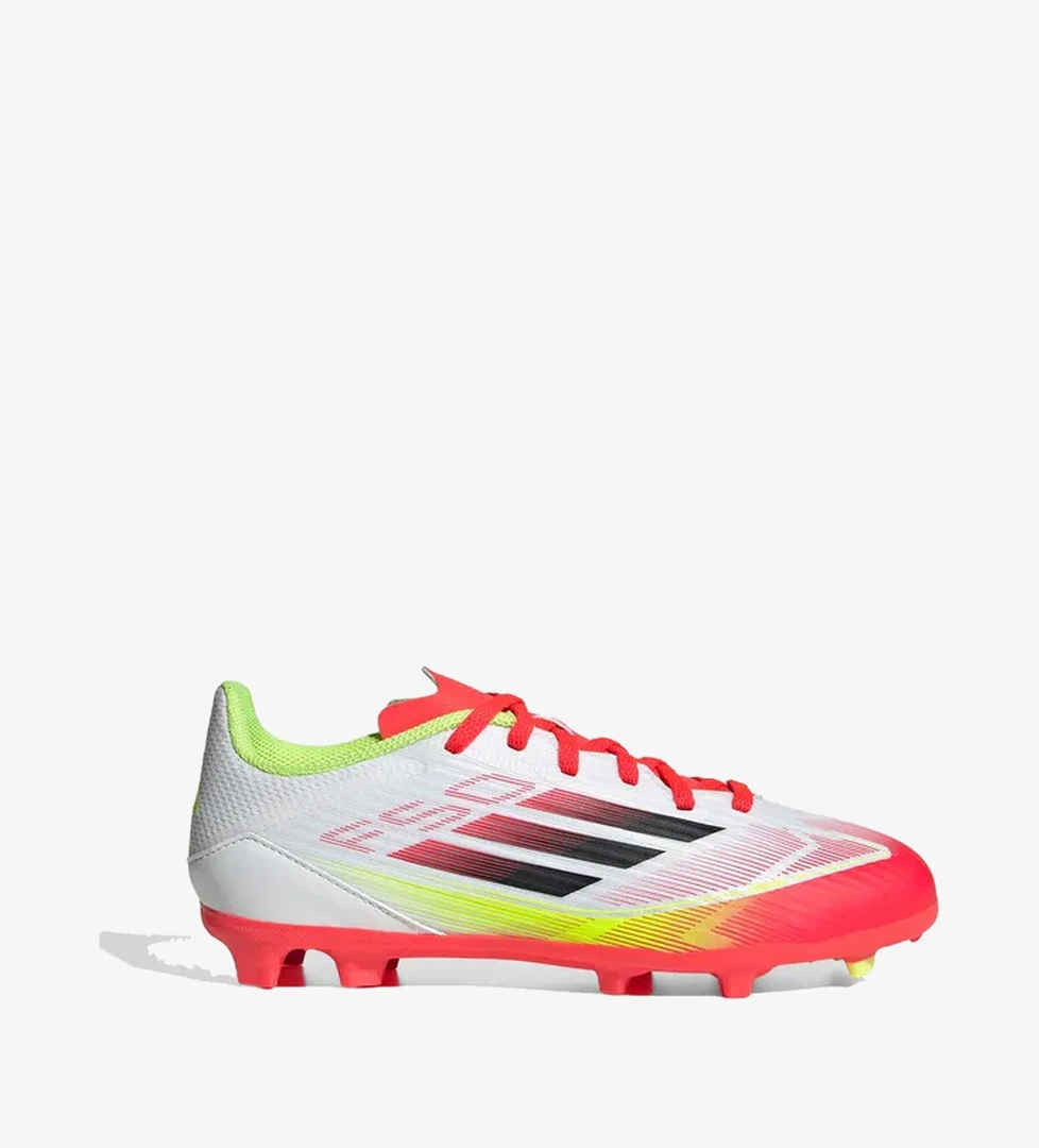adidas F50 League Mg Çocuk Beyaz Çim Saha Kramponu