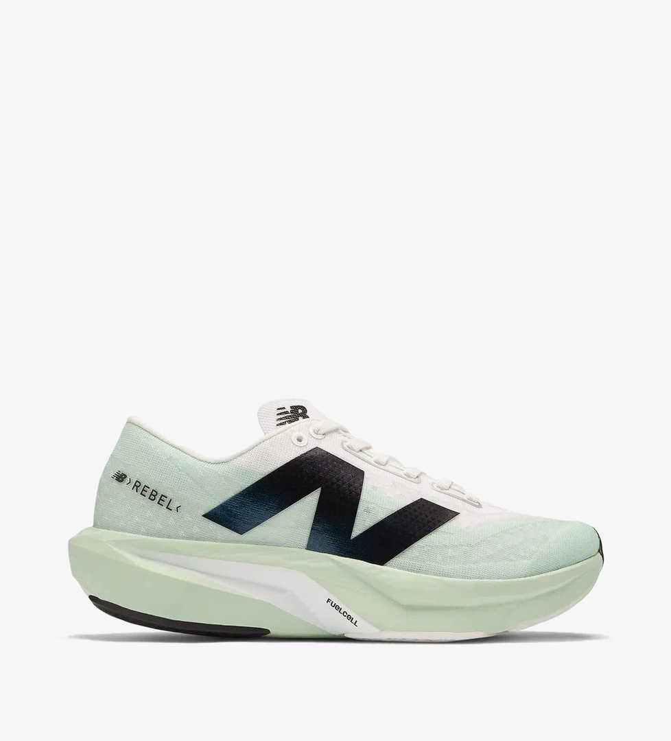 New Balance New Balance Fuelcell Rebel V4 Kadın Krem Koşu Ayakkabısı model görseli