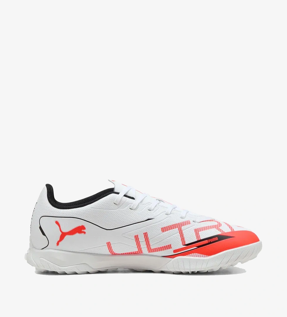 Puma Ultra 5 Play Erkek Beyaz Halı Saha Kramponu - Görsel 1