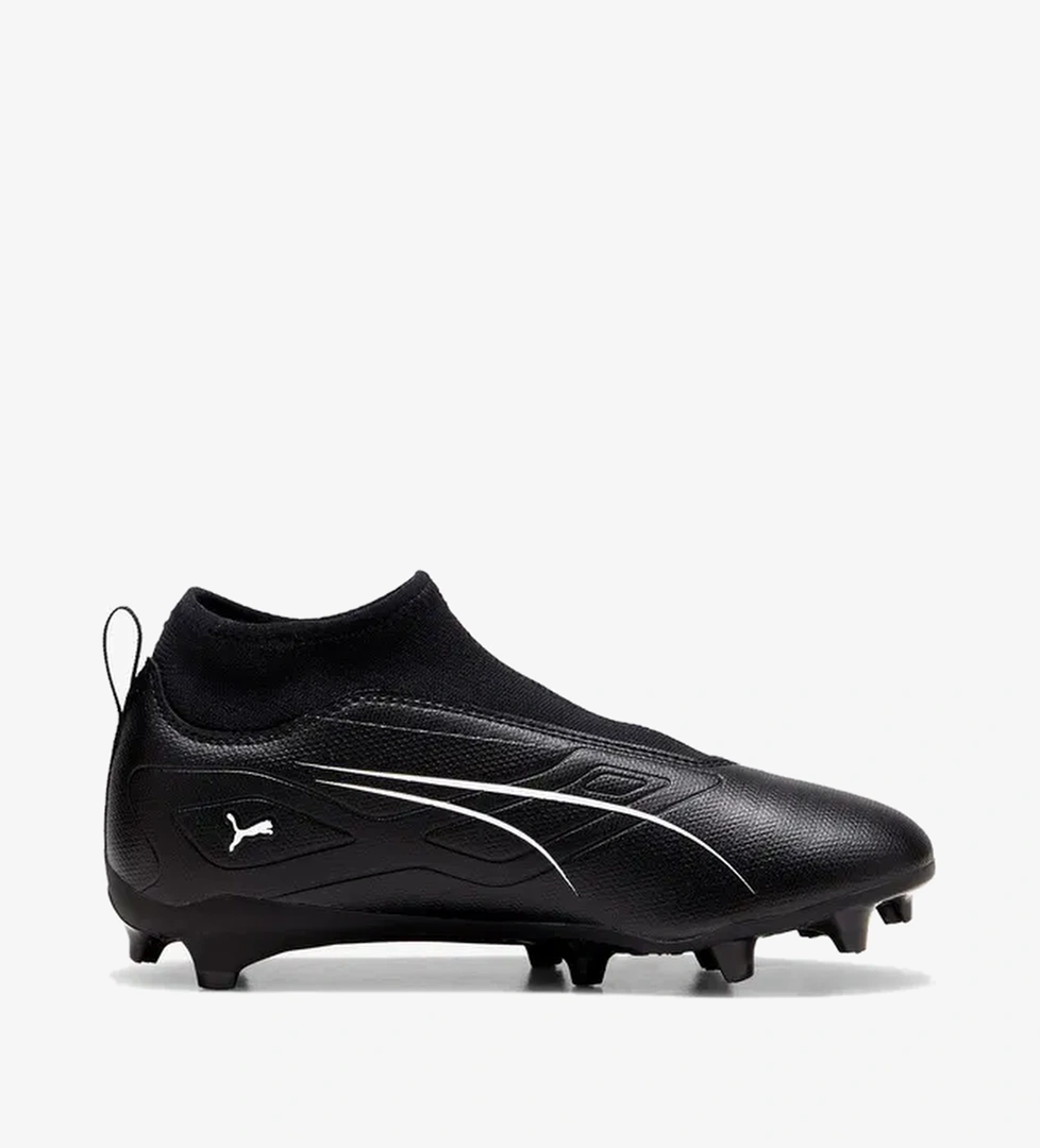 Puma Ultra 5 Match+ Ll Fg/Ag Çocuk Siyah Çim Saha Kramponu - Görsel 1