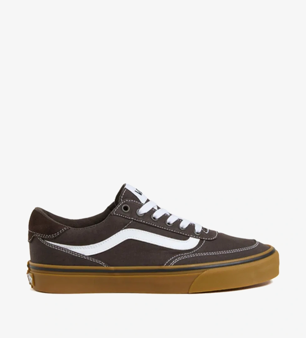 Vans Brooklyn Ls Erkek Kahverengi Sneaker - Görsel 1