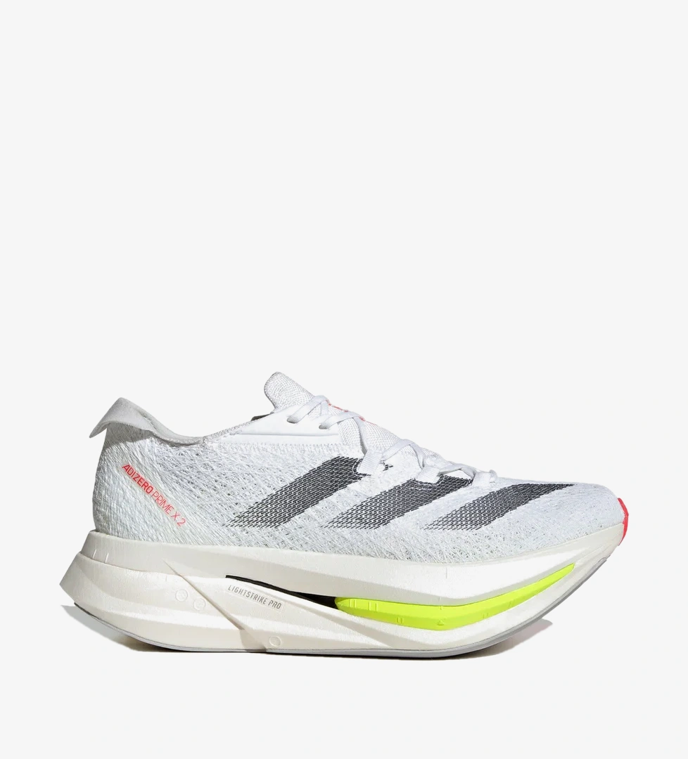 adidas Adizero Prime X 2.0 Strung Unisex Beyaz Koşu Ayakkabısı