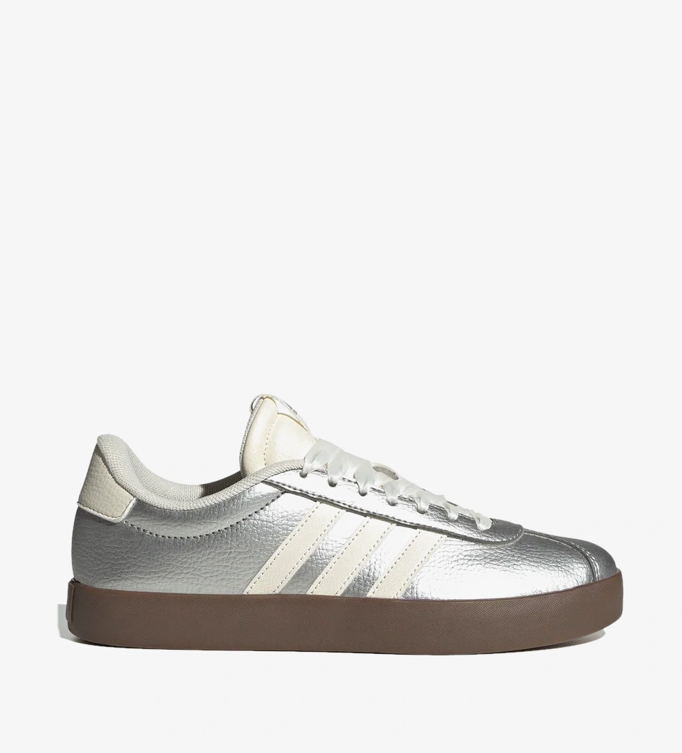 adidas VL Court 3.0 Kadın Gri Spor Ayakkabı