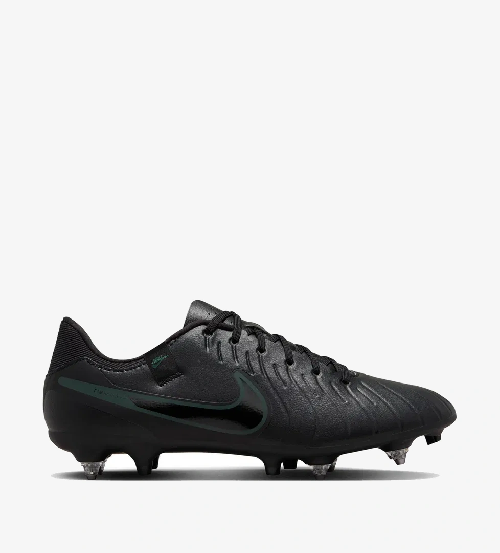 Nike Tiempo Legend 10 Academy Düşük Bilekli  Erkek Siyah Çim Saha Kramponu - Görsel 1