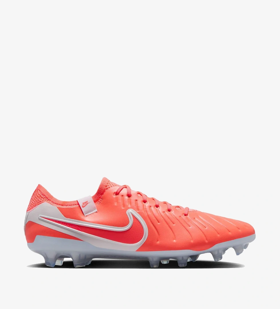 Nike Tiempo Legend 10 Elite Erkek Turuncu Çim Saha Kramponu