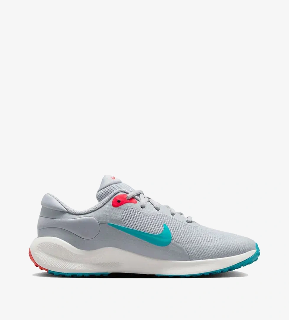 Nike Revolution 7 Çocuk Gri Koşu Ayakkabısı - Görsel 1