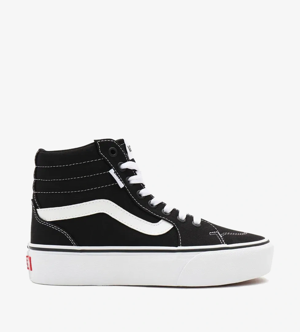 Vans Filmore Hi Platform Kadın Siyah Sneaker
