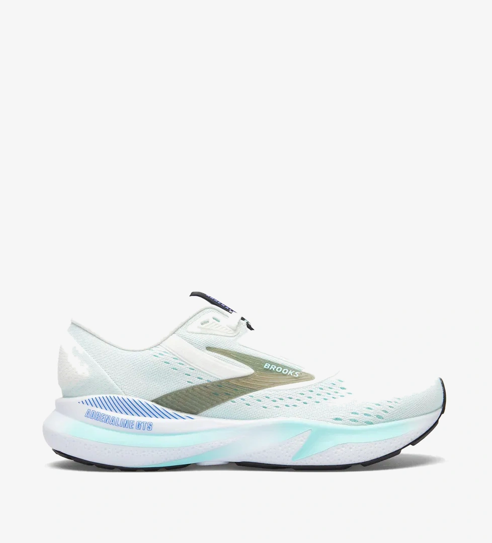 Brooks Adrenaline GTS 24 Kadın Beyaz Koşu Ayakkabısı - Görsel 1