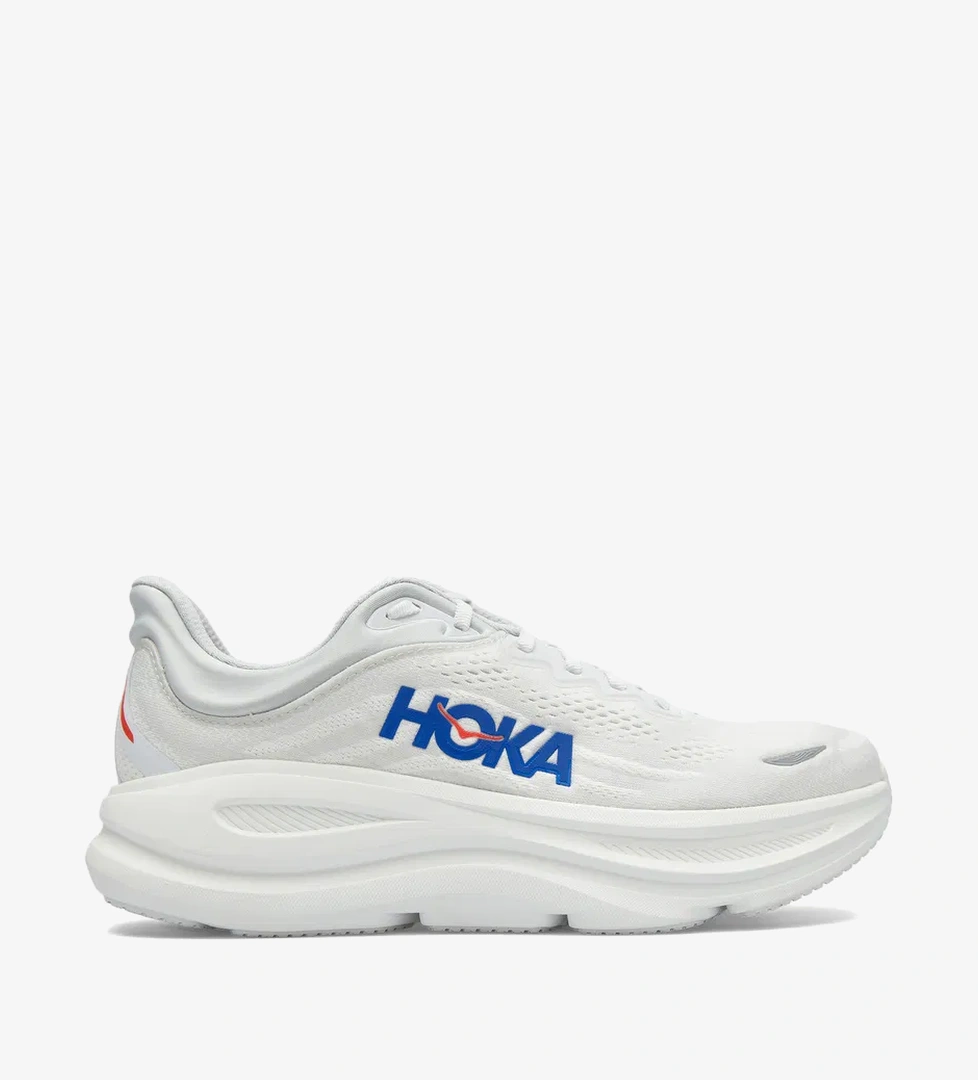 Hoka Bondi 9 Erkek Gri Yol Koşu Ayakkabısı - Görsel 1