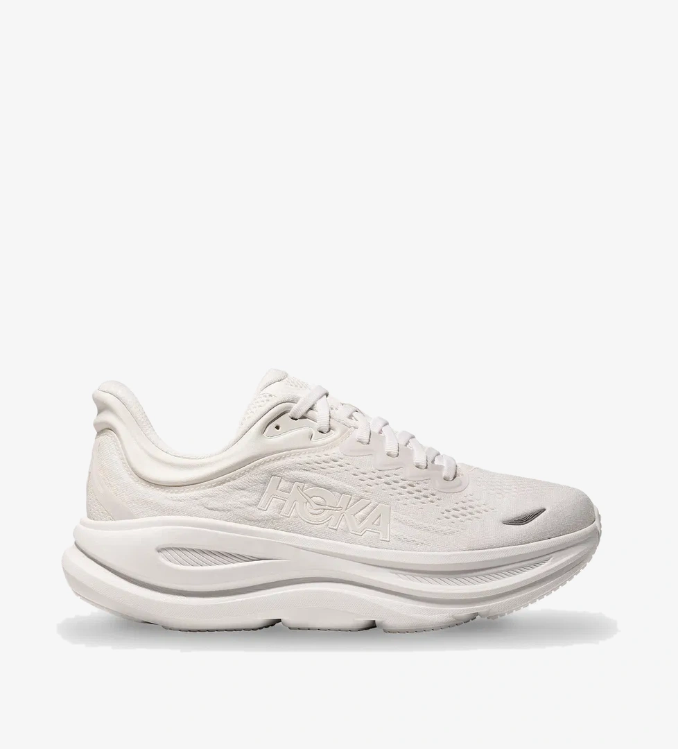 Hoka Bondi 9 Erkek Beyaz Yol Koşu Ayakkabısı