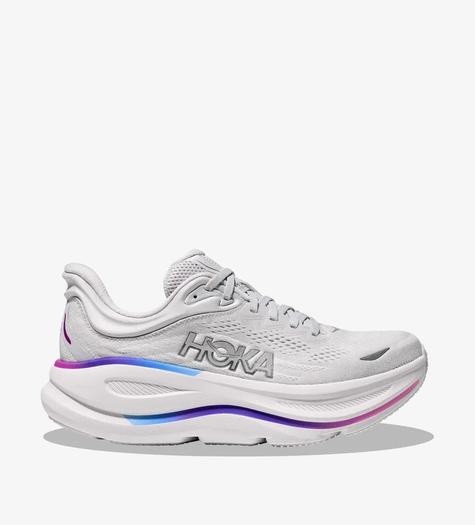 Hoka Bondi 9 Kadın Gri Yol Koşu Ayakkabısı